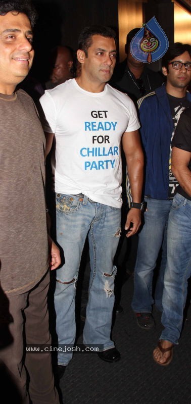 Bollywood: Salman Khan at Chillar Party Movie Press Meet - 9 / 30 photos