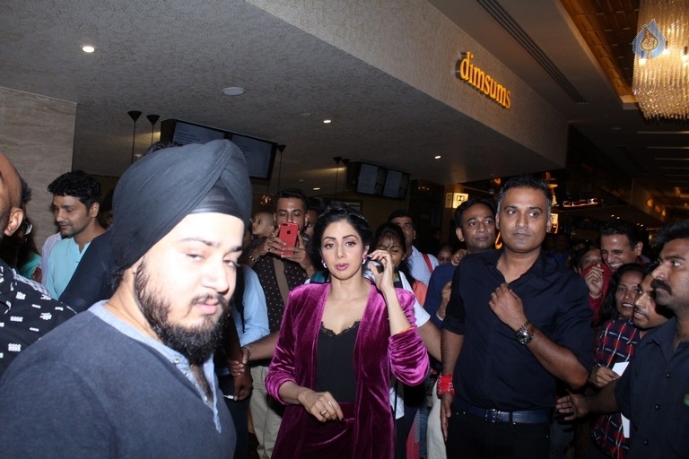 Sridevi at Special Fan Screening of MOM Photos - 2 / 21 photos