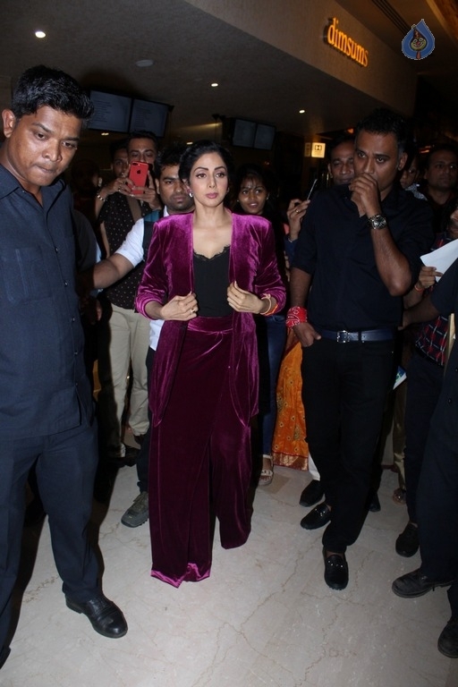 Sridevi at Special Fan Screening of MOM Photos - 4 / 21 photos