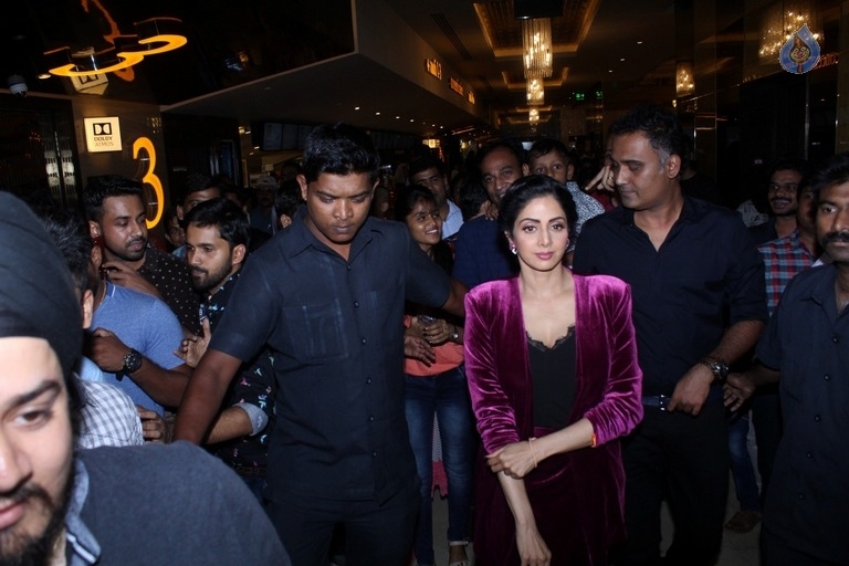 Sridevi at Special Fan Screening of MOM Photos - 9 / 21 photos