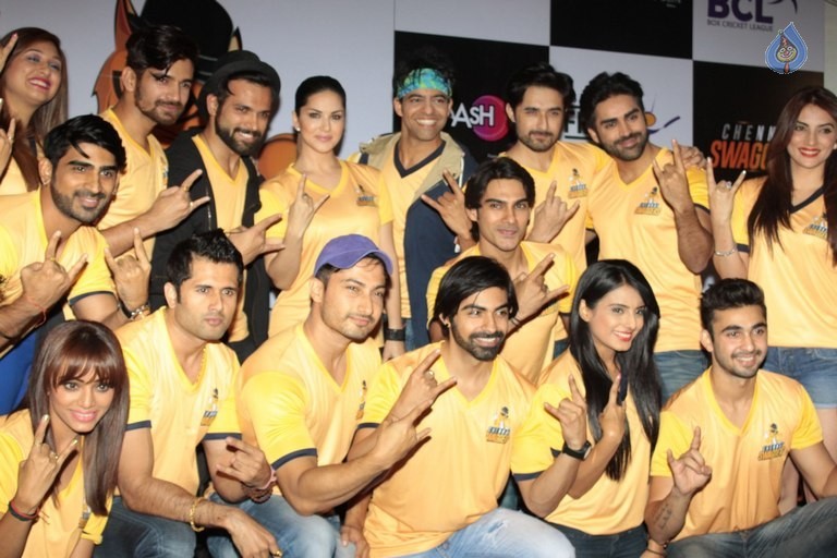 Sunny Leone Unveils BCL Team Chennai Swagger - 22 / 50 photos