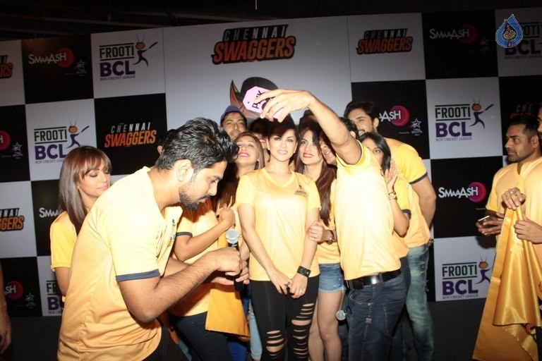 Sunny Leone Unveils BCL Team Chennai Swagger - 42 / 50 photos