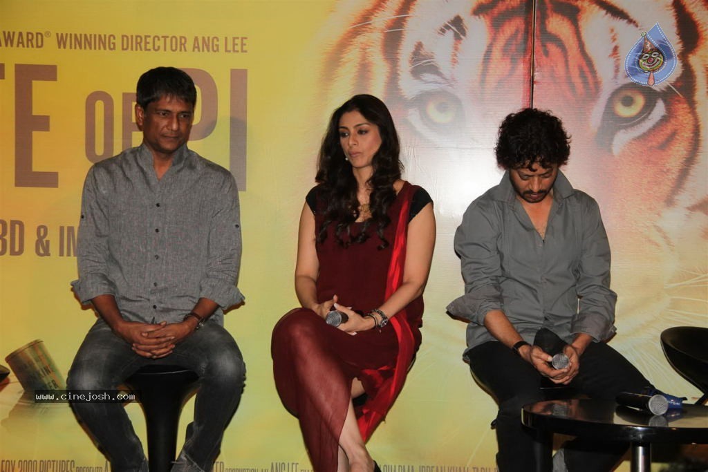 Tabu at Life Of Pi Press Meet - 26 / 46 photos