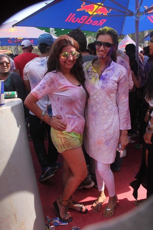 TV Celebrities at BCL Holi 2016 - 16 / 49 photos