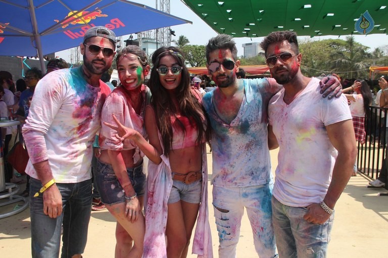 TV Celebrities at BCL Holi 2016 - 23 / 49 photos