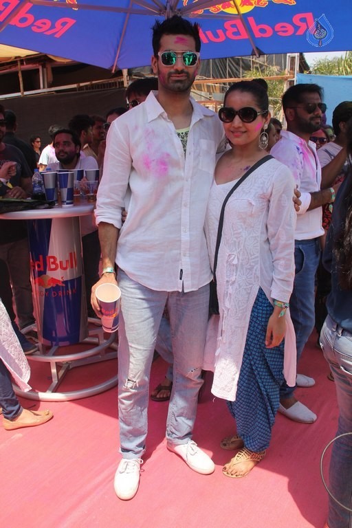 TV Celebrities at BCL Holi 2016 - 38 / 49 photos