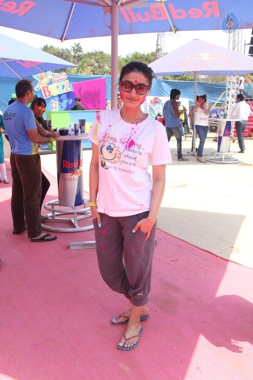 TV Celebrities at BCL Holi 2016 - 48 / 49 photos