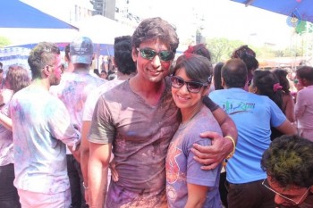 TV Celebrities at BCL Holi 2016 - 61 of 49