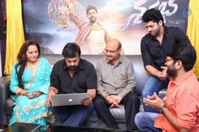 Megastar Chiranjeevi Launches Sharaba Movie First Look Poster - 27 of 27