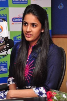 Niharika at Radio City - 34 of 35