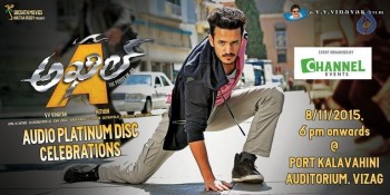 Akhil Platinum Disc Poster