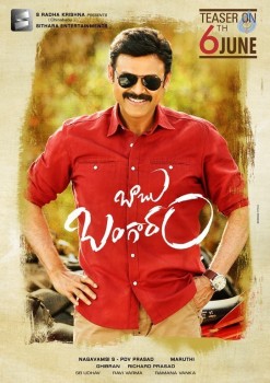 Babu Bangaram New Poster