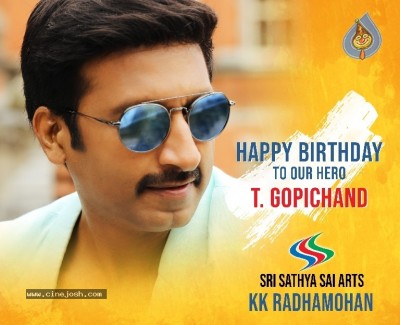 Gopichand Birthday Poster