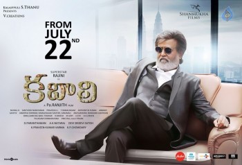 Kabali Release Date Posters