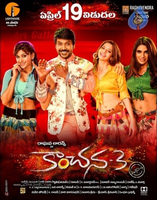 Kanchana3 Movie New Poster