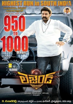 Legend 1000 Days Poster