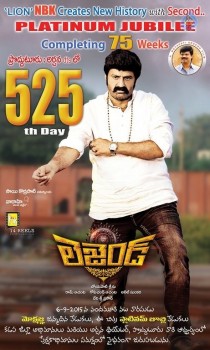 Legend 525th Day Poster