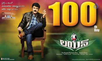 Lion 100 Days Posters