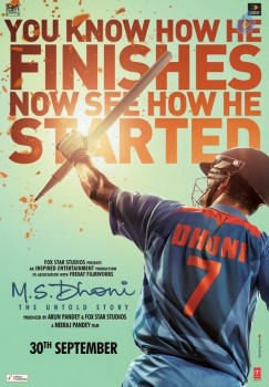 MS Dhoni New Posters