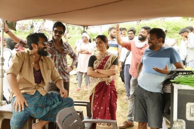 Rangasthalam On Location Stills