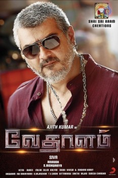 Vedalam Tamil Movie Posters