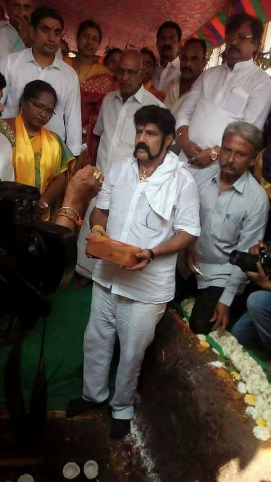 Balakrishna at Nimmakuru - 10 / 15 photos