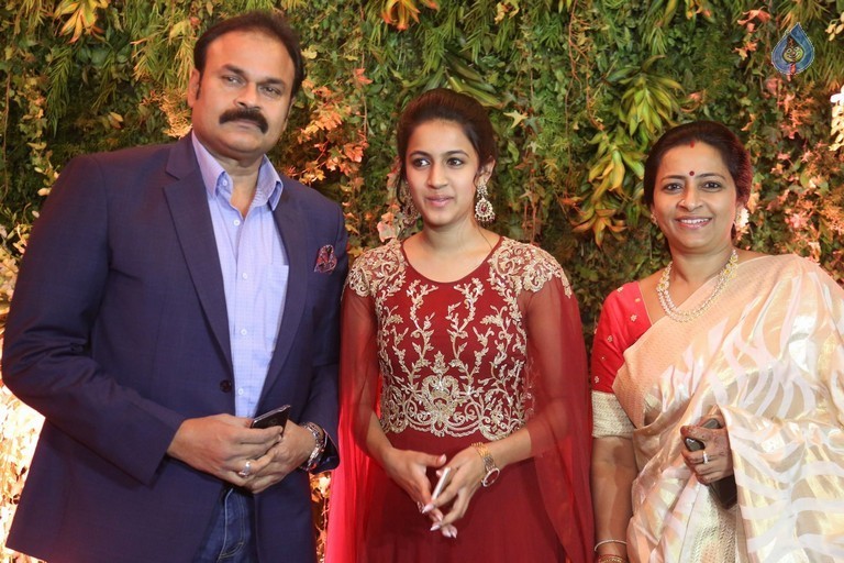 Celebrities at Sreeja Reception Photos 3 - 45 / 61 photos