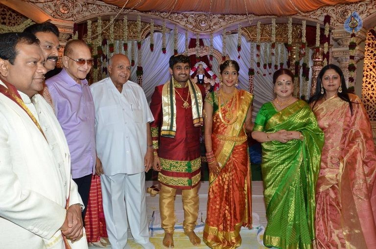 Celebrities at Sri Divya and Sai Nikhilesh Wedding 1 - 31 / 62 photos