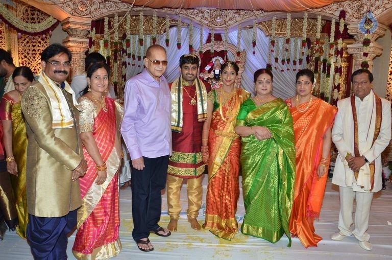 Celebrities at Sri Divya and Sai Nikhilesh Wedding 1 - 38 / 62 photos