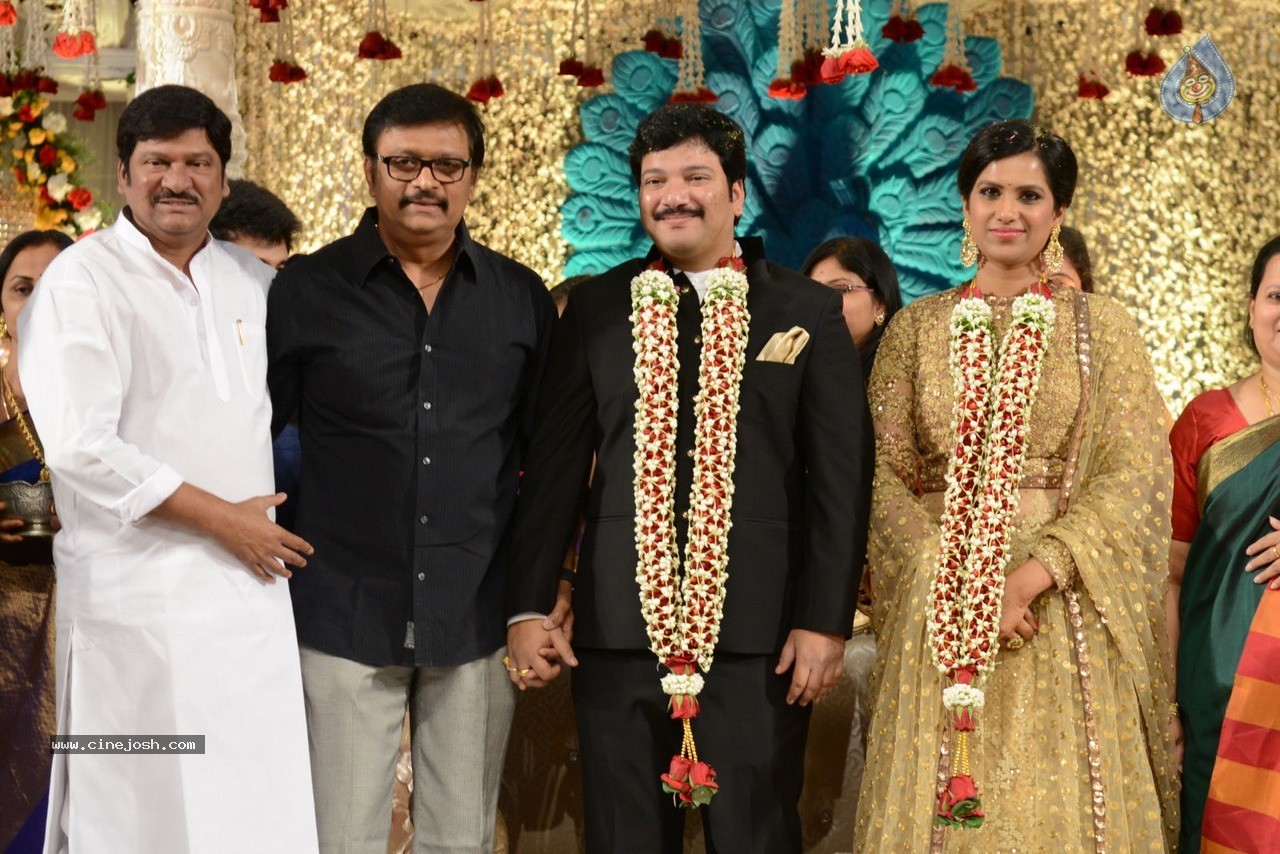 Celebs at Rajendra Prasad Son Wedding Reception 03 - 1 / 60 photos