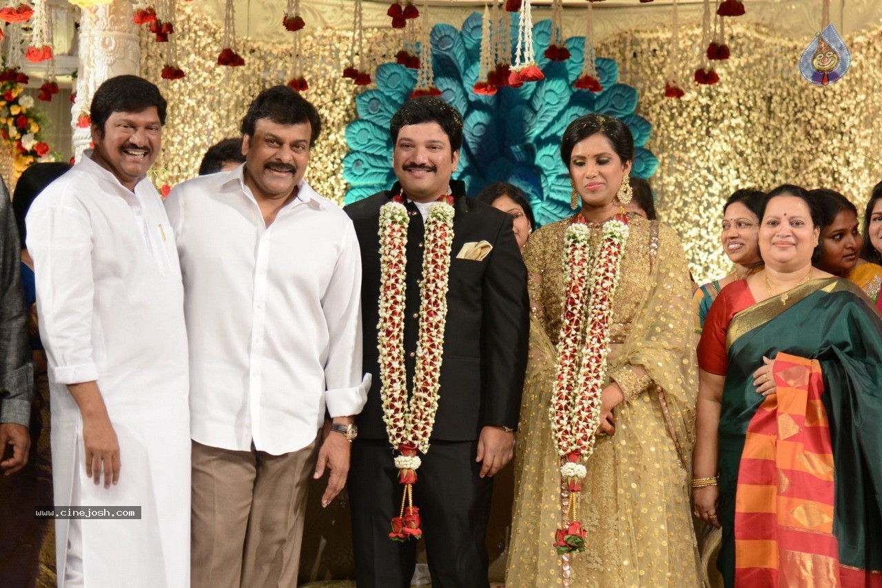 Celebs at Rajendra Prasad Son Wedding Reception 03 - 4 / 60 photos