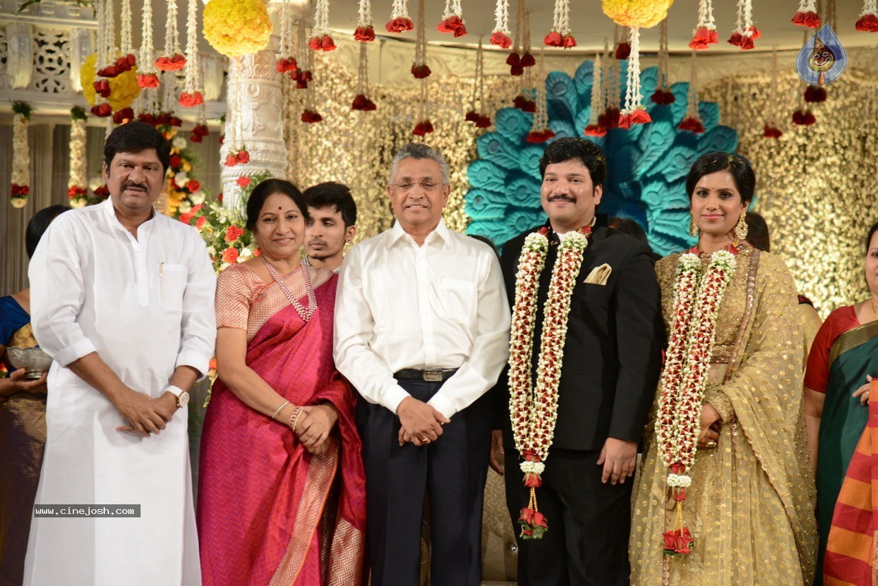 Celebs at Rajendra Prasad Son Wedding Reception 03 - 10 / 60 photos