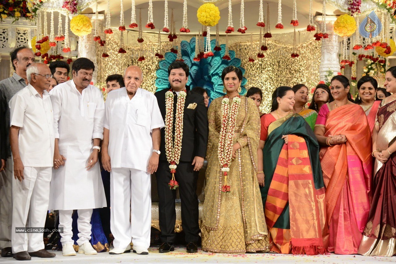 Celebs at Rajendra Prasad Son Wedding Reception 03 - 16 / 60 photos