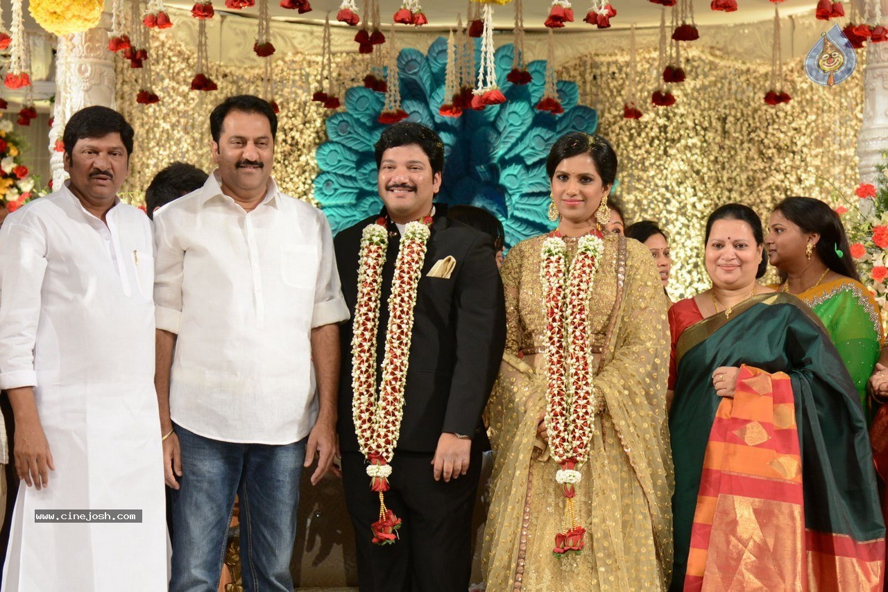 Celebs at Rajendra Prasad Son Wedding Reception 03 - 17 / 60 photos