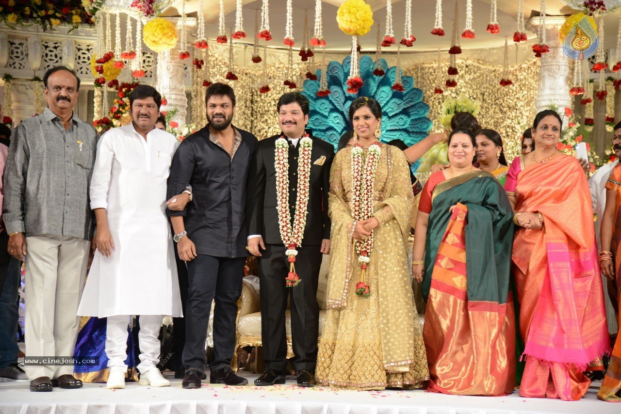 Celebs at Rajendra Prasad Son Wedding Reception 03 - 18 / 60 photos