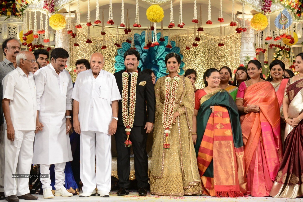 Celebs at Rajendra Prasad Son Wedding Reception 03 - 22 / 60 photos