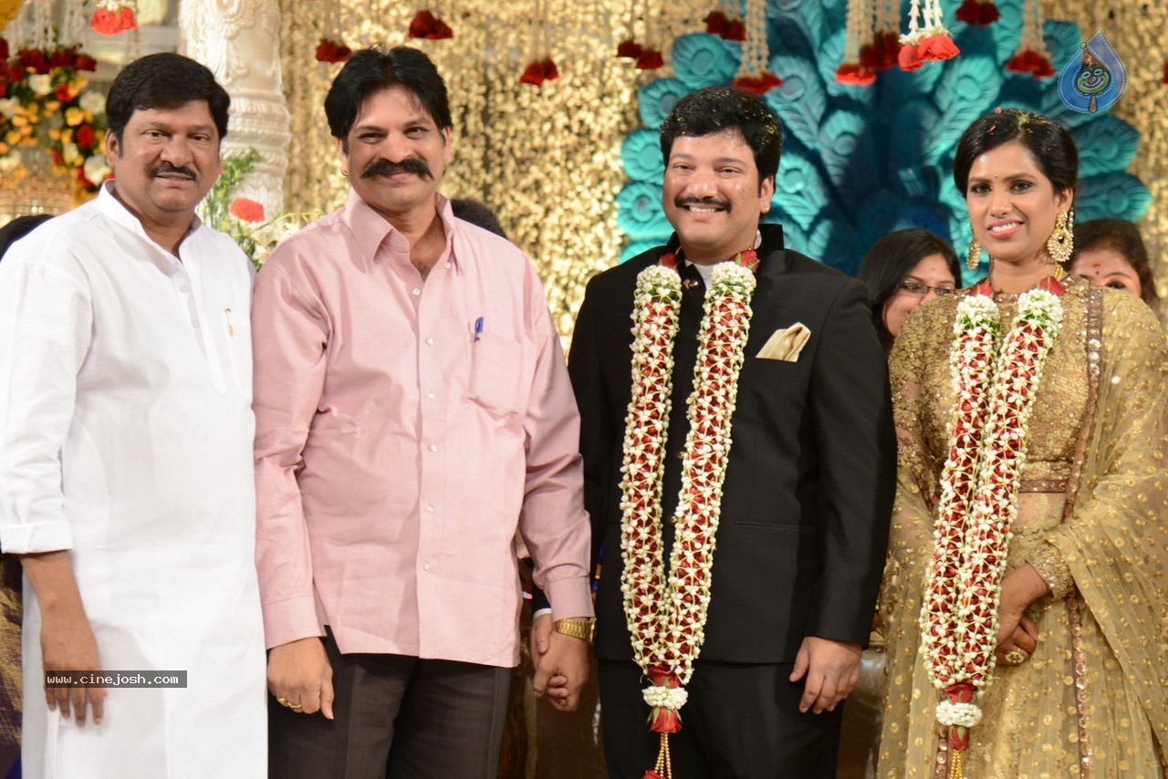 Celebs at Rajendra Prasad Son Wedding Reception 03 - 25 / 60 photos