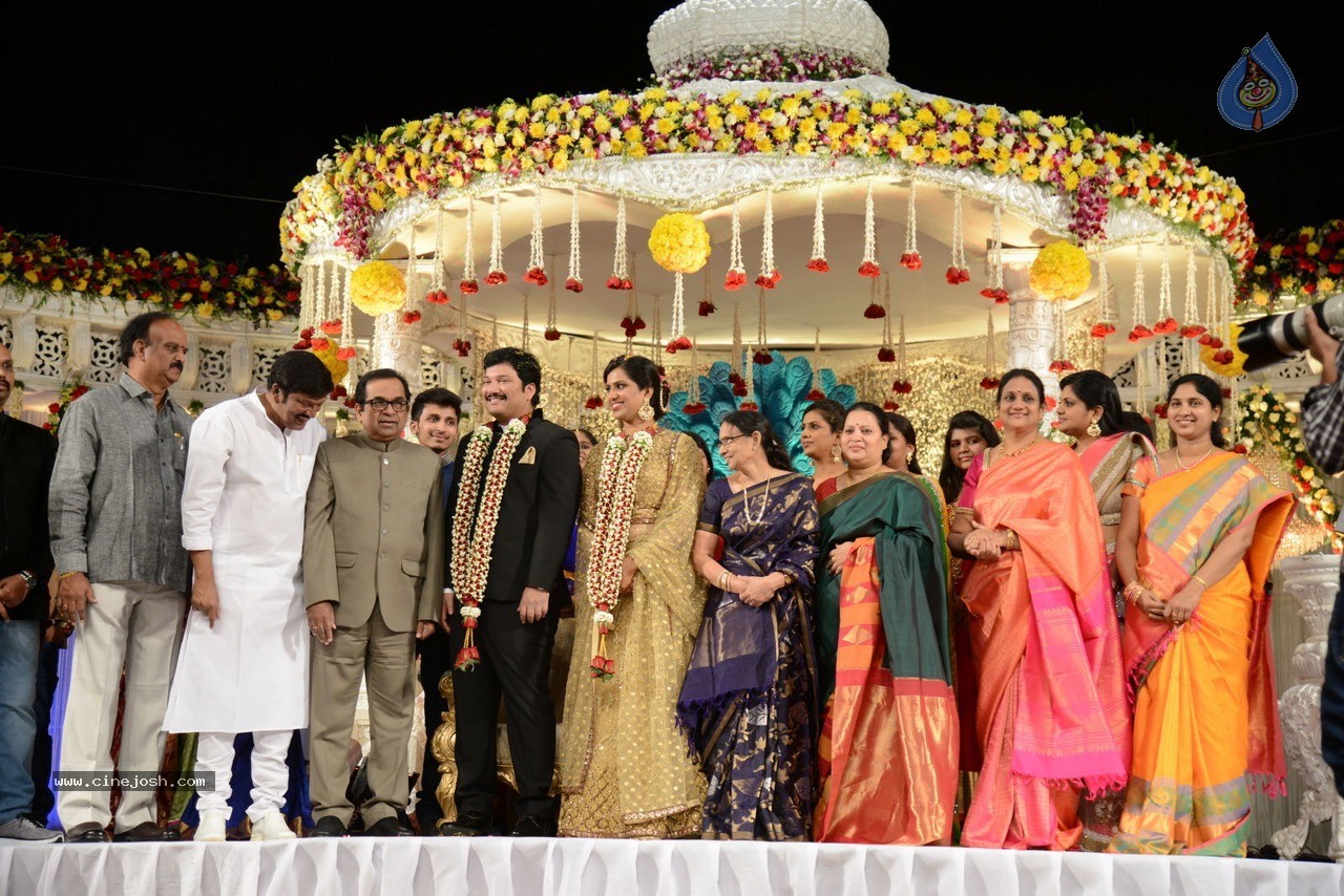 Celebs at Rajendra Prasad Son Wedding Reception 03 - 26 / 60 photos