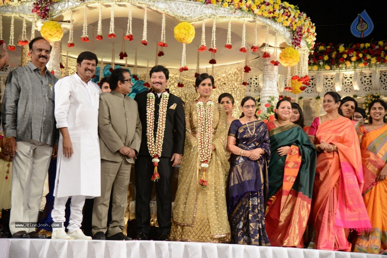 Celebs at Rajendra Prasad Son Wedding Reception 03 - 27 / 60 photos