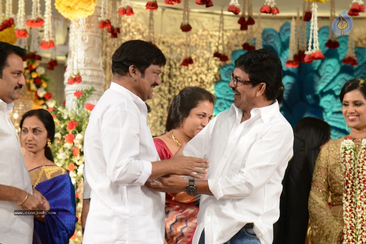 Celebs at Rajendra Prasad Son Wedding Reception 03 - 30 / 60 photos