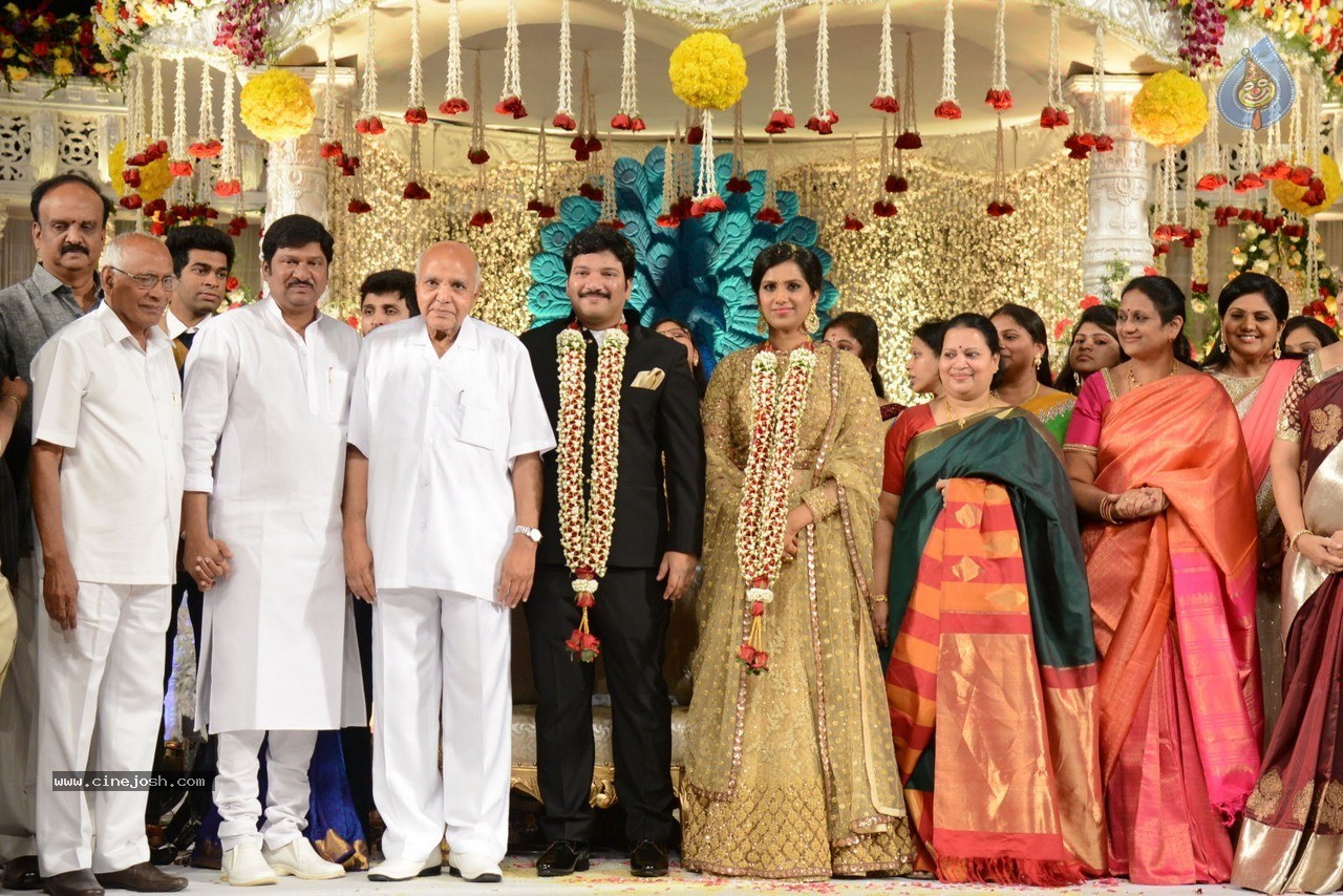 Celebs at Rajendra Prasad Son Wedding Reception 03 - 32 / 60 photos