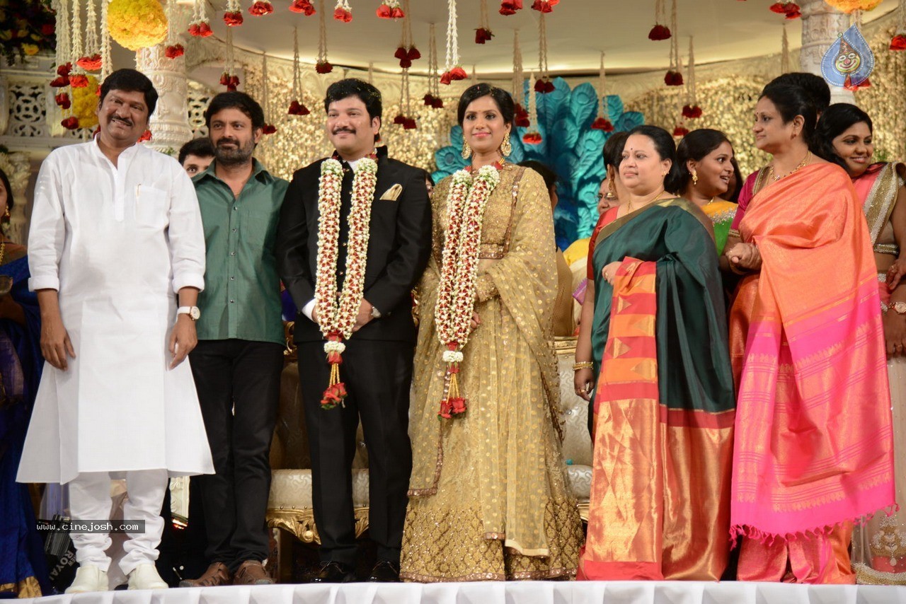 Celebs at Rajendra Prasad Son Wedding Reception 03 - 40 / 60 photos