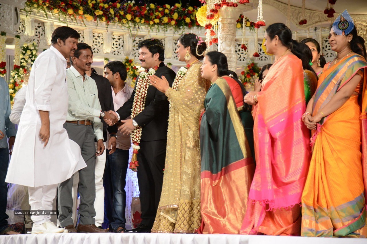 Celebs at Rajendra Prasad Son Wedding Reception 03 - 45 / 60 photos