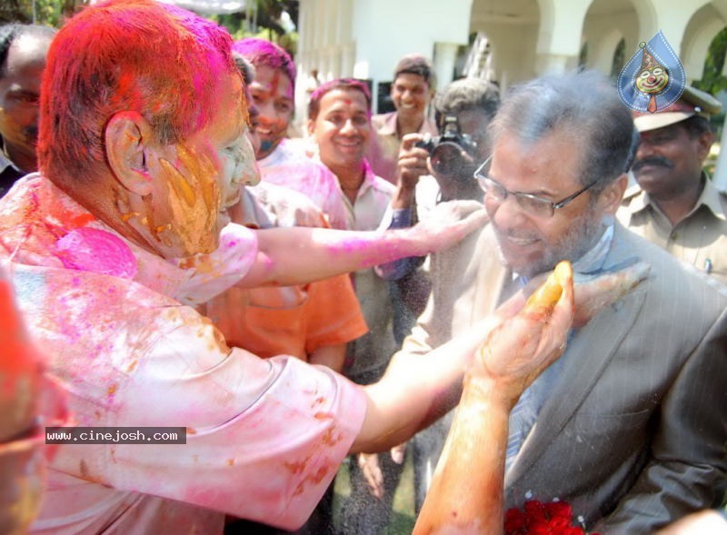 Holi Celebrations in Hyderabad - 58 / 76 photos