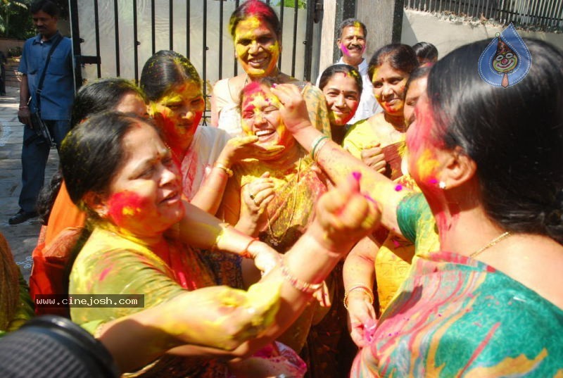 Holi Celebrations in Hyderabad - 75 / 76 photos