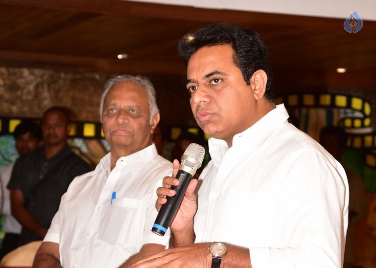 KTR Visits Film Nagar Cultural Centre - 1 / 9 photos