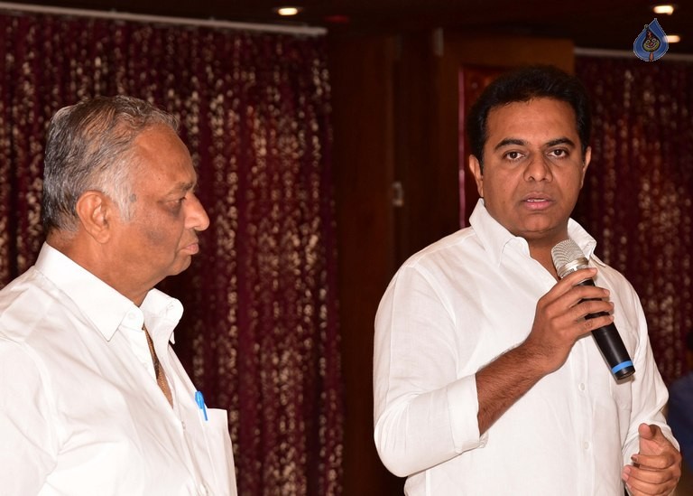 KTR Visits Film Nagar Cultural Centre - 3 / 9 photos