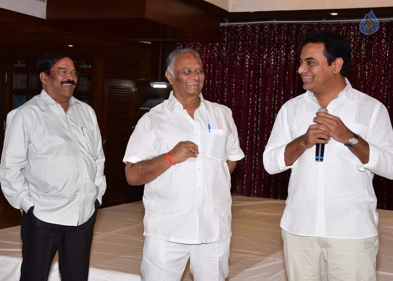 KTR Visits Film Nagar Cultural Centre - 5 / 9 photos