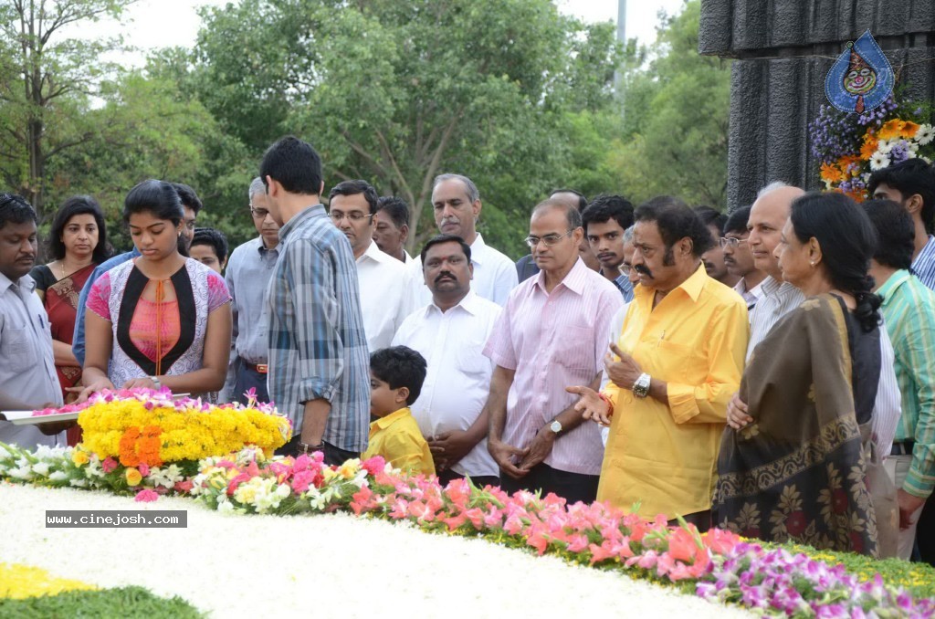 Nandamuri Family at NTR Ghat - 31 / 141 photos