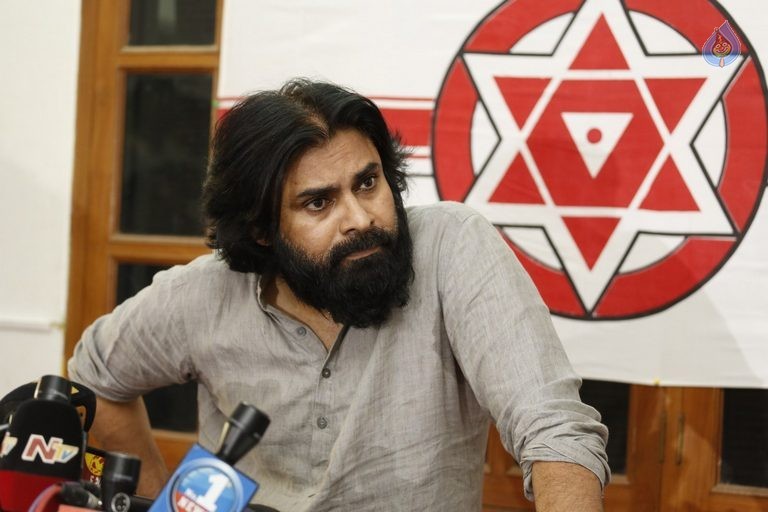 Pawan Kalyan Political Press Meet Photos - 25 / 40 photos